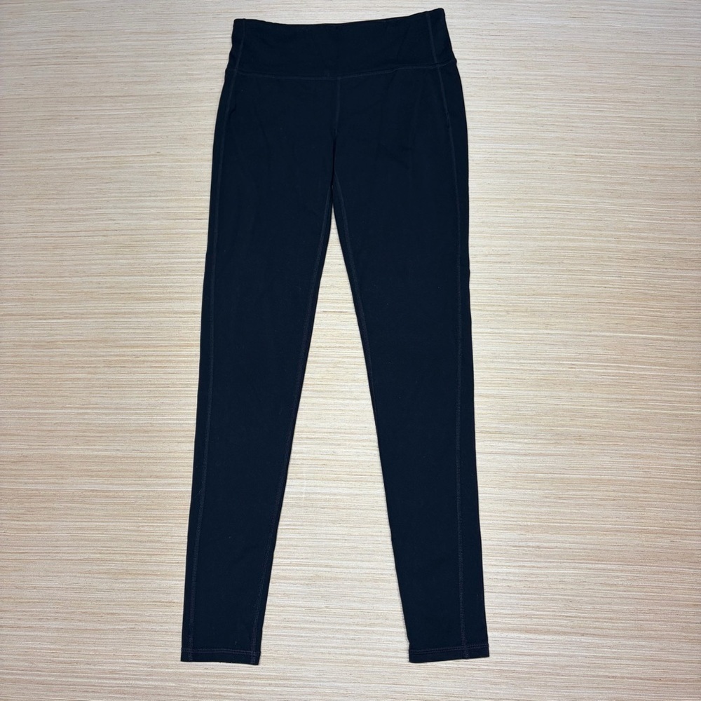 Athleta Chaturanga Tights Leggings Womens Small Black Yoga Stretch